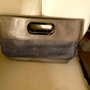Silver clutch